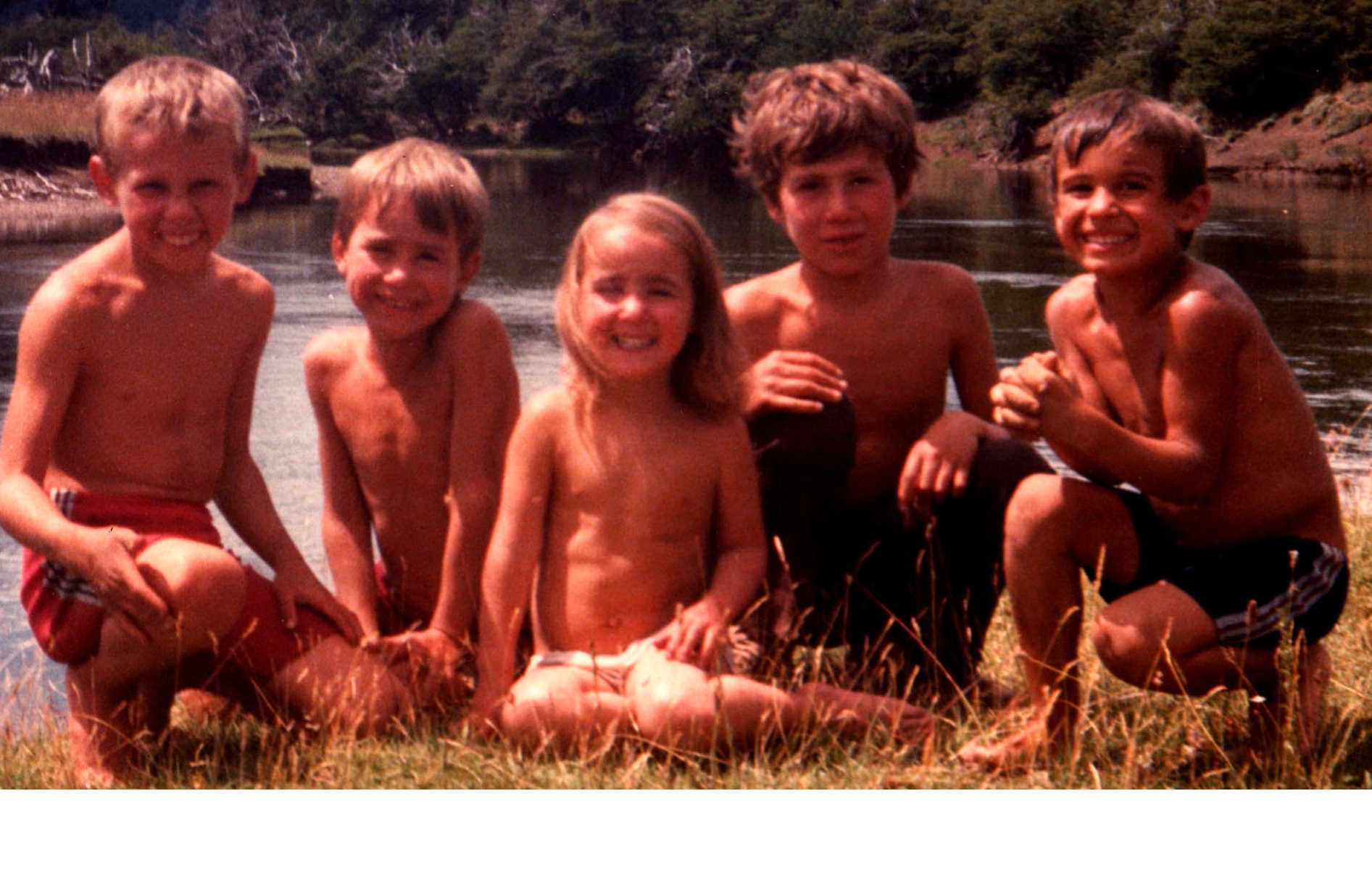 los-cinco-recortados Mis cinco hijos, hace muchos años